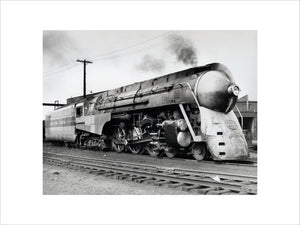 J-3a 'Hudson' New York Central 4-6-4 steam locomotive No 5447, 1941.