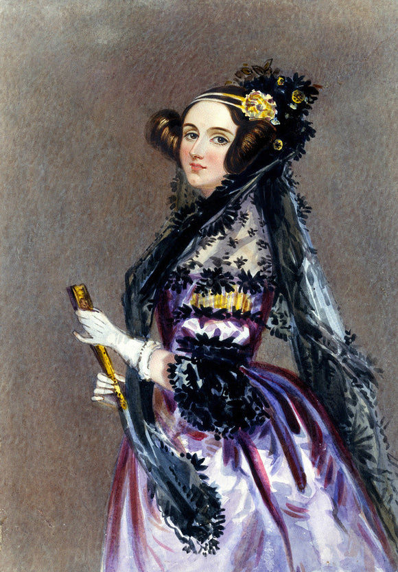 Ada King, Countes of Lovelace, 1840.