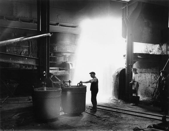 Steel foundry, 1919.