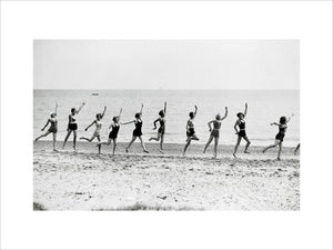 Holiday makers, Jaywick Sands, near Clacton, 18 June 1932.