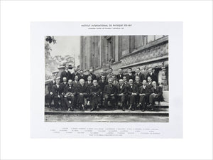 Fifth Solvay Physics Conference, Brussels, 1927.