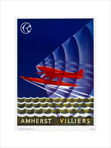 Amherst Villiers advertisement, Schneider Trophy programme, 1931.