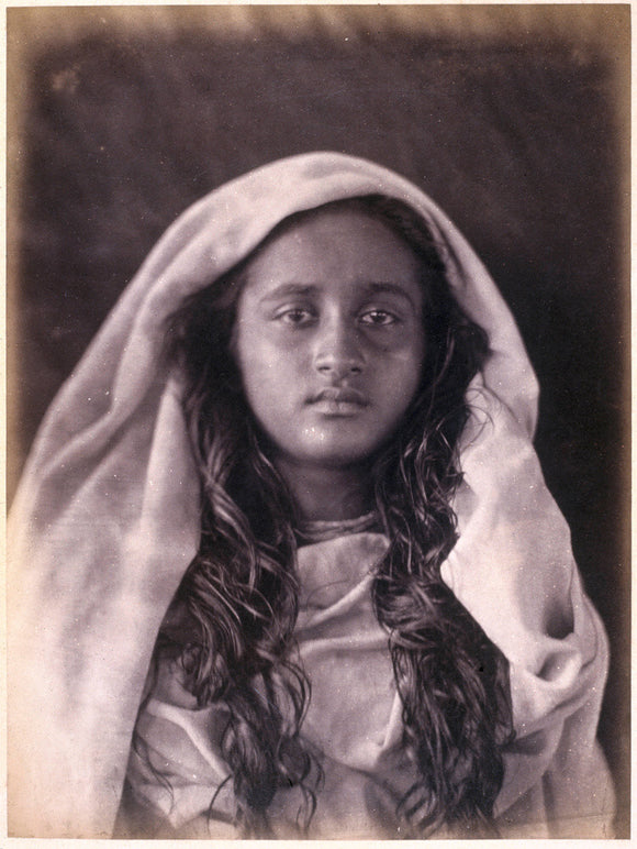 Young Ceylonese woman plantation worker, c 1875-1878.