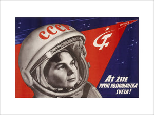 Valentina Vladimirovna Tereshkova, Russian cosmonaut, 1963.