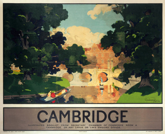 'Cambridge', LNER poster, 1923-1947.
