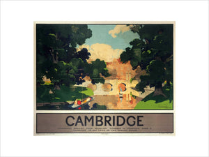 'Cambridge', LNER poster, 1923-1947.