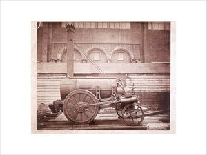 Remains of Stephenson's 'Rocket', 1876.