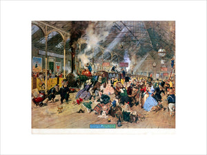 'Stilton Junction, Great Gnawing Railway', 19th century.