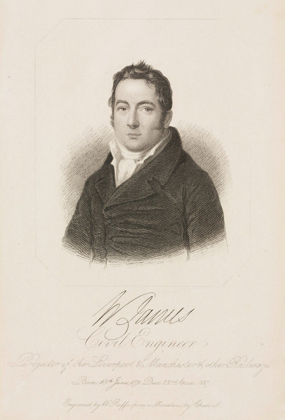 William James, British railway pioneer, c 1800.