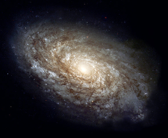 Magnificant details in a dusty spiral galaxy, 1999.