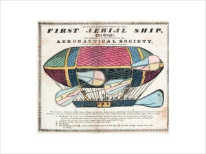 The 'Eagle', the 'First Aerial Ship', 1834.