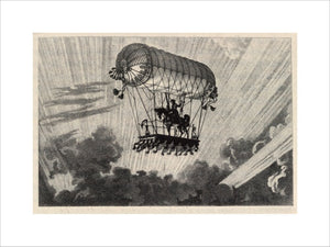 Testu Brisy's equestrian ascension, 1798.