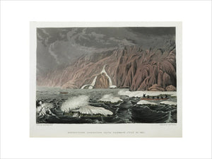 'Expedition Doubling Cape Barrow', Canada, 25 July 1821.