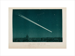 Comet over Paris, 19 March 1843.