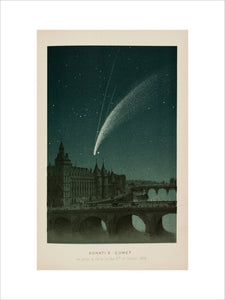 'Donati's Comet, as seen at Paris on the 5th of October 1858.'