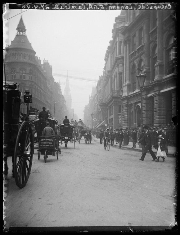 Cheapside, London', 1898.