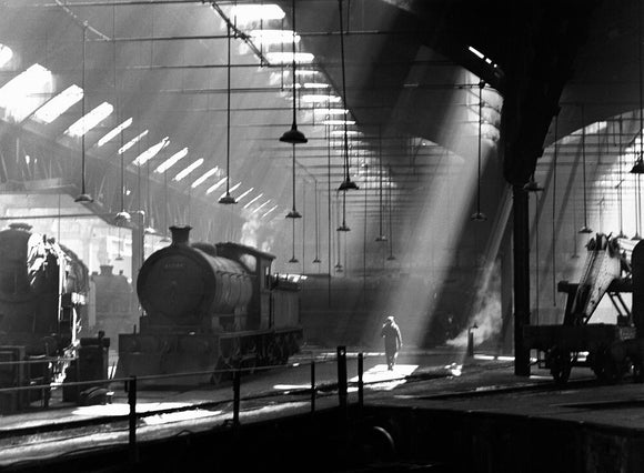 Holbeck engine shed, 1953
