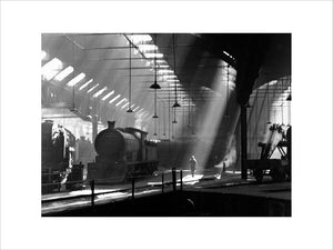 Holbeck engine shed, 1953