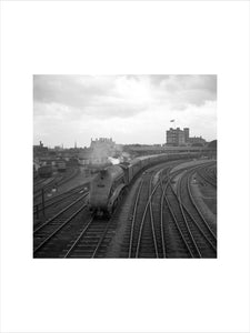 Passenger train at York Station, 1961.
