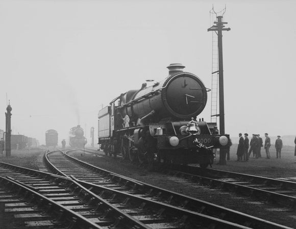 'King George V' steam locomotive, 1934.