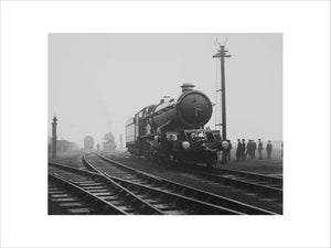 'King George V' steam locomotive, 1934.