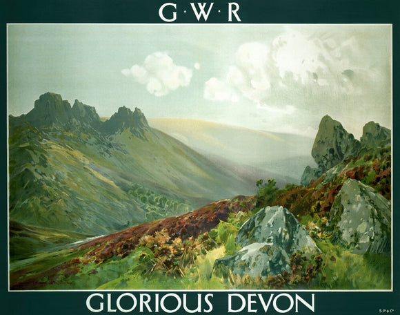 'Glorious Devon', GWR poster, 1923-1947.
