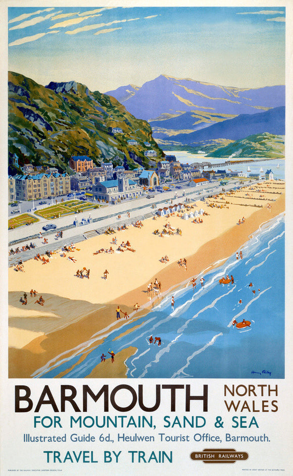 'Barmouth', BR poster, 1948-1965.
