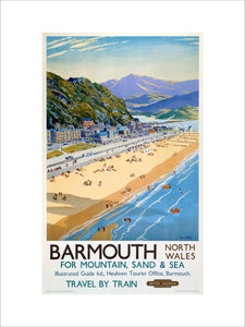 'Barmouth', BR poster, 1948-1965.