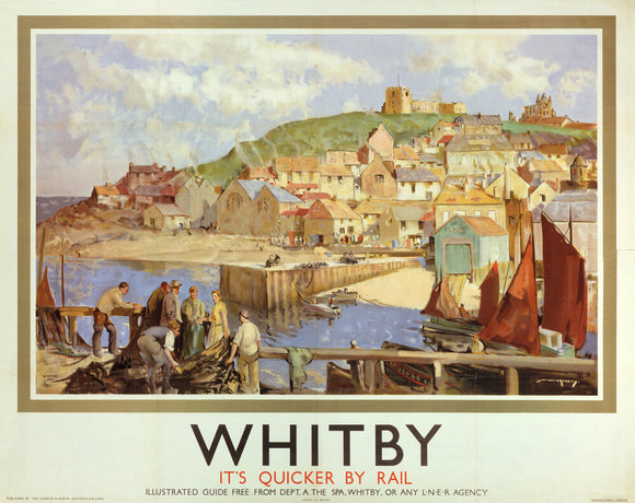 'Whitby', LNER poster, 1935.