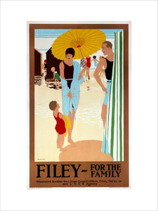'Filey for the Family', LNER poster, c 1925.