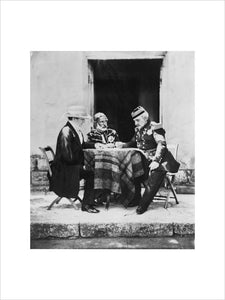 'The Council of War', c 1855.