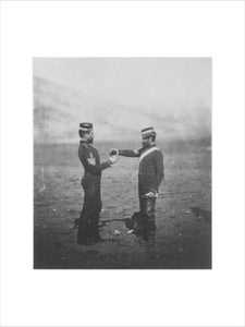Two sergeants, 4th Light Dragoons, March 1856.