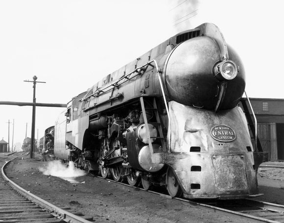 J-3a 'Hudson' New York Central 4-6-4 steam locomotive No 5447, USA, 1941.