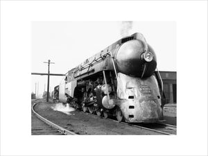 J-3a 'Hudson' New York Central 4-6-4 steam locomotive No 5447, USA, 1941.