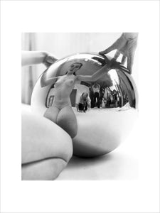 'Mirror Ball Showing Reflection', 26 June 1949.