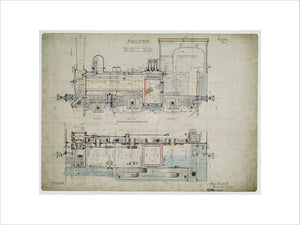 General arrangement drawing of Batavia Ooster Railway (Indonesia) '2-4-0' tank locomotive.39565_6716