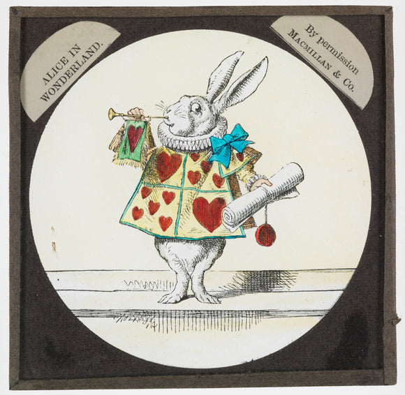 Alice in Wonderland, magic lantern.