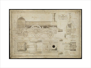Improvements in the arrangement...of the parts of locomotive engines, 1841