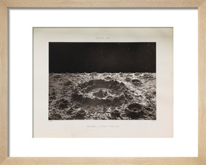Plate XXI, 'Normal Lunar Crater'