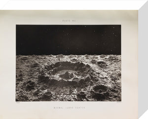 Plate XXI, 'Normal Lunar Crater'