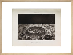 Plate XXI, 'Normal Lunar Crater'