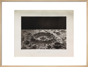 Plate XXI, 'Normal Lunar Crater'