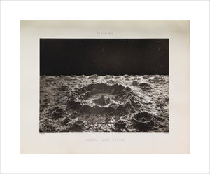 Plate XXI, 'Normal Lunar Crater'