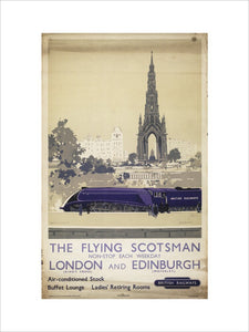 The Flying Scotsman, Non-stop each Weekday, by Frank Henry Mason, about 1950