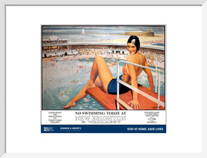 New Lockdown Travel Poster - New Brighton