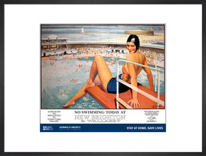 New Lockdown Travel Poster - New Brighton
