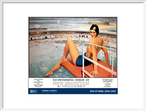 New Lockdown Travel Poster - New Brighton