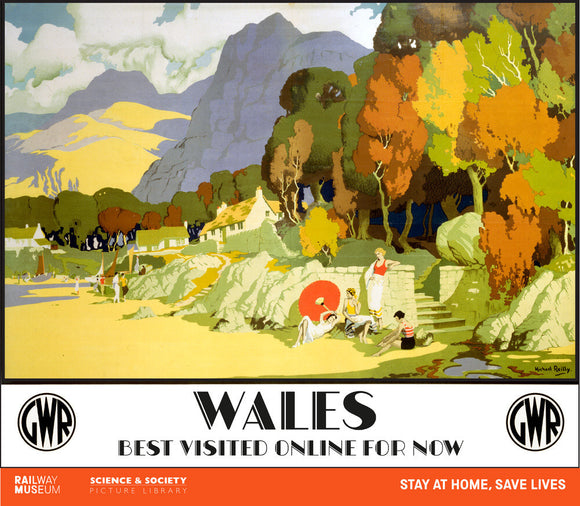 New Lockdown Travel Poster - Wales