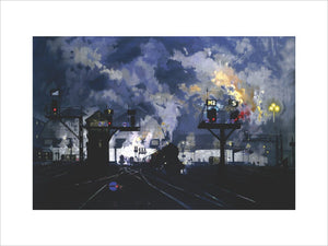 'Service by Night', artwork for BR poster