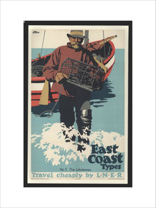 East Coast Types, No 3, The Lobsterman, by Frank Newbould, 1931.